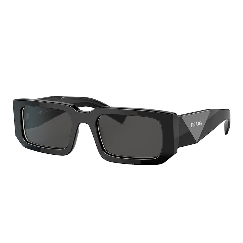 Prada Rectangle Sunglasses Black/White (PR_06YS_09Q5S0_53mm)