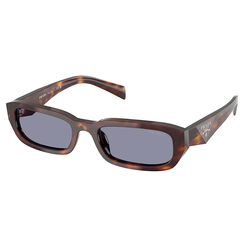 Prada Rectangle Sunglasses Classic Tortoise (PR_B06S_15W03N_53mm)