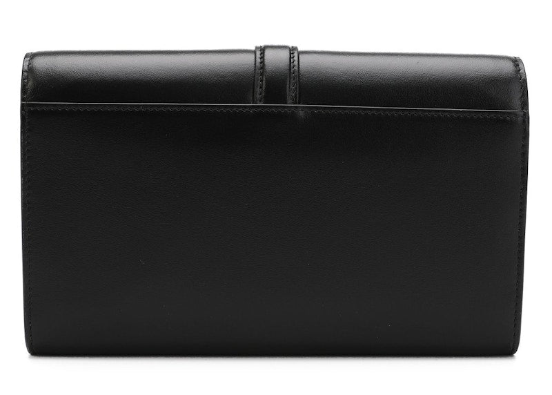 Prada Rectangular Logo Clutch Bag Black