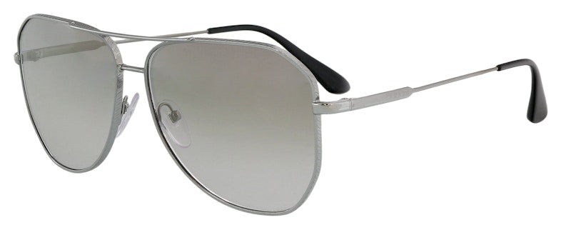 Prada Round Sunglasses Silver (0PR 63XS 5AV09G61)