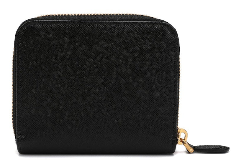 Prada Saffiano Wallet Small Black
