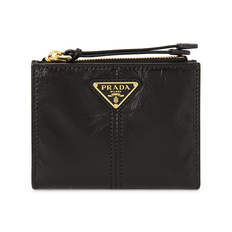 Prada Short Wallet Black