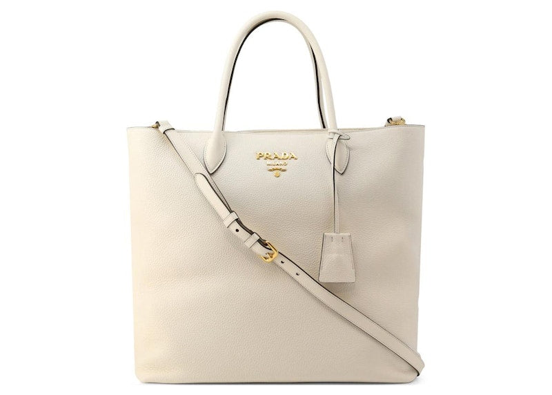Prada Shoulder Bag Bianco Beige