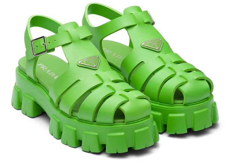Prada Soft Cage Fisherman Sandal Mela