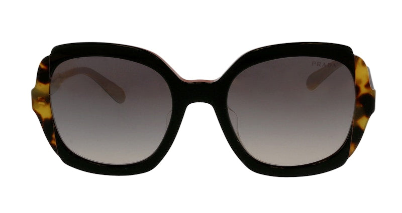 Prada Square Sunglasses Black/Pink/Havana/Black (0PR 16USF 5ZWGR0)
