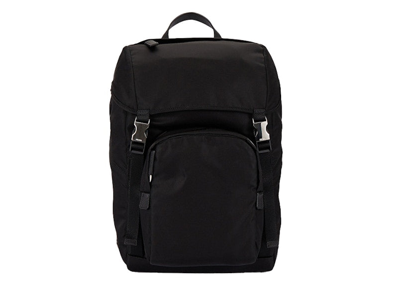 Prada Technical Nylon Backpack Black