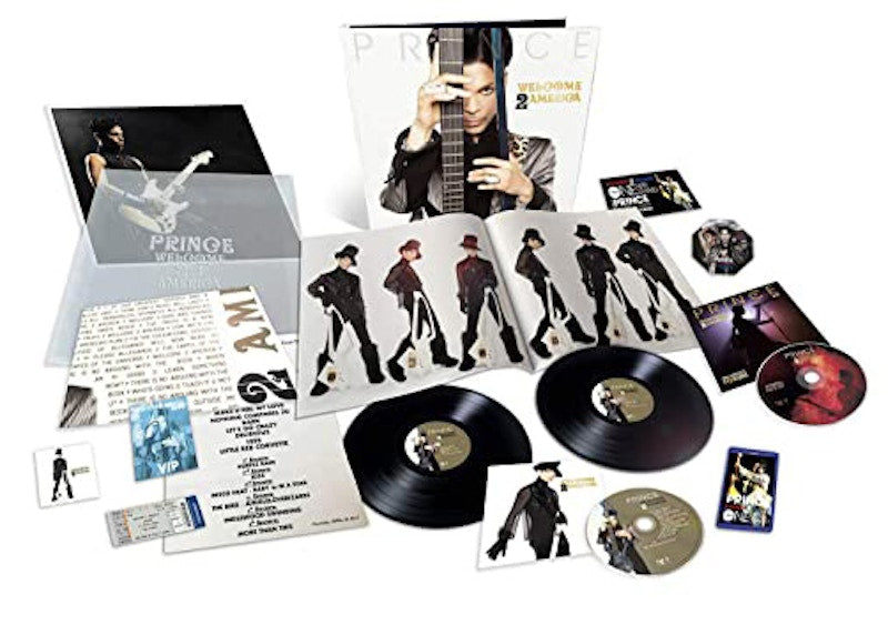 Prince Welcome 2 America Deluxe 2XLP Vinyl Black