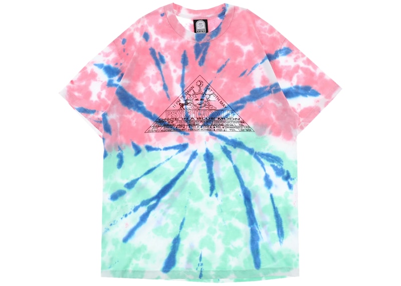 Psychworld Ecstacy Logo Tee Tie Dye