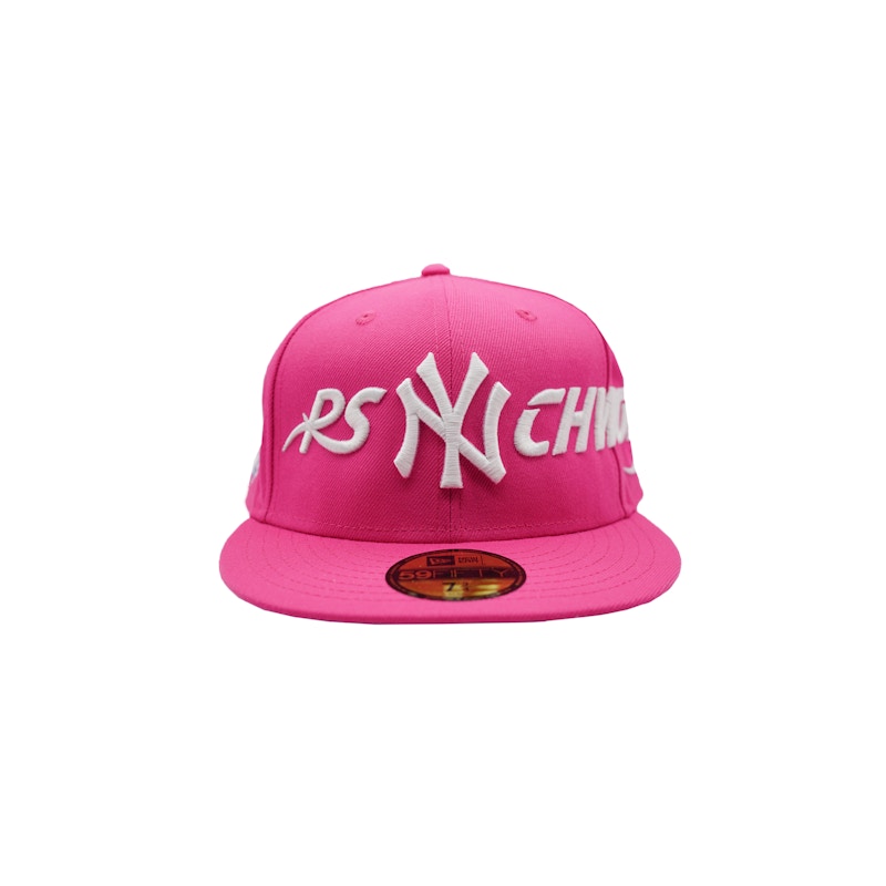 Psychworld New Era NY 59Fifty Fitted Hat Pink