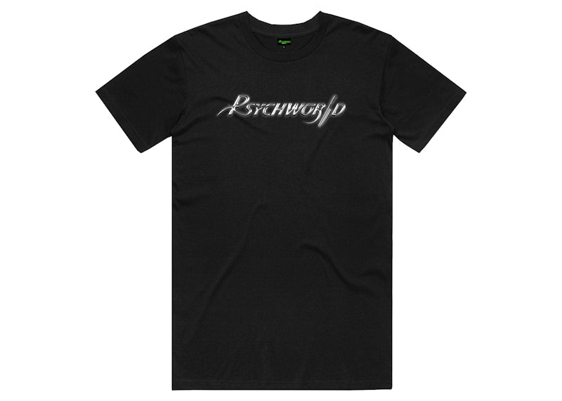 Psychworld x Lancey Foux Chrome T-shirt Black