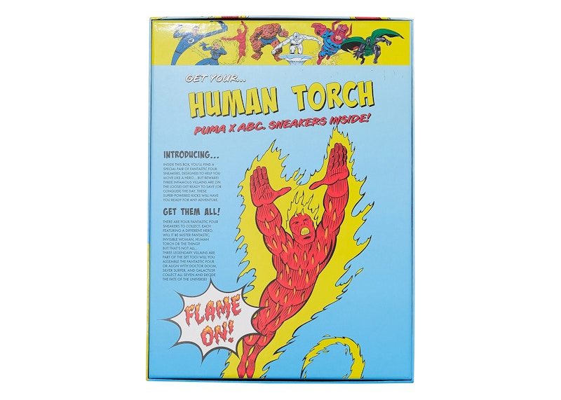 Puma Abc. x Fantastic Four Mystery Sneaker The Human Torch