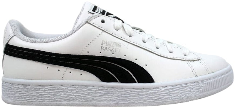 Puma Basket Classic Badge White