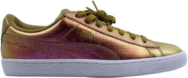 Puma Basket Classic Holographic Gold
