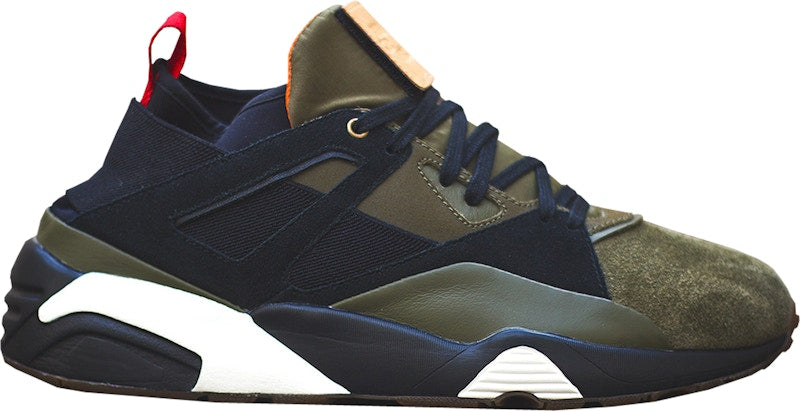 Puma Blaze Of Glory Sock Sneakerness Paris Patriot Olive