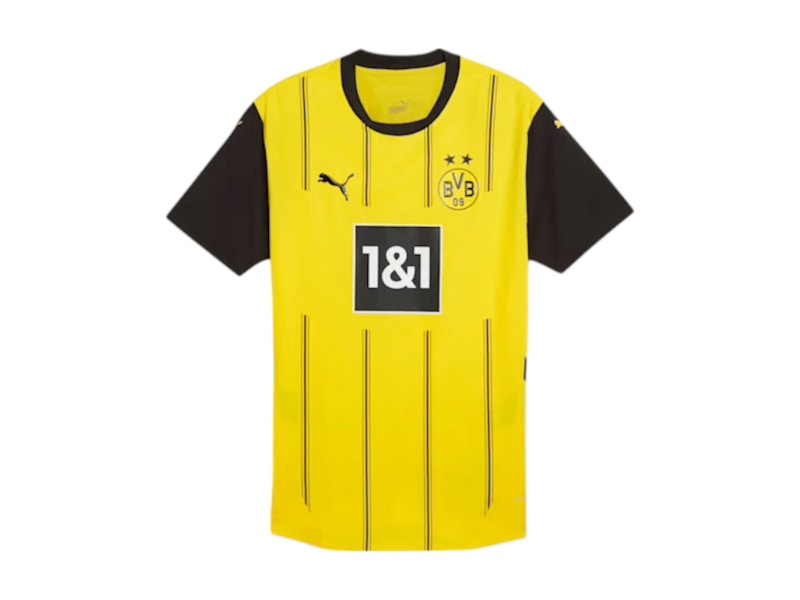 Puma Borussia Dortmund 24/25 Authentic Home Jersey Faster Yellow/Black