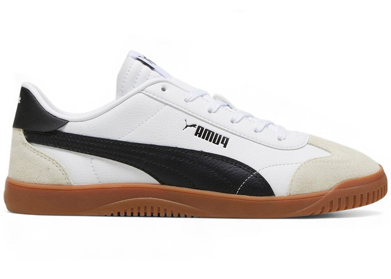 Puma Club 5V5 SD White Black Vapor Gray (Women's)