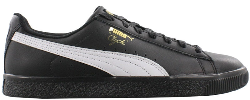Puma Clyde Core Foil Black White