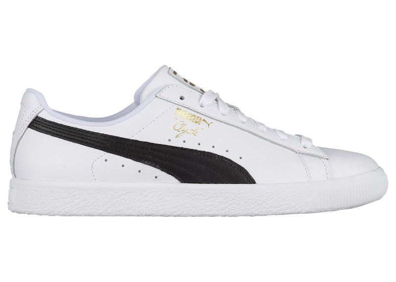 Puma Clyde Core Leather Foil White