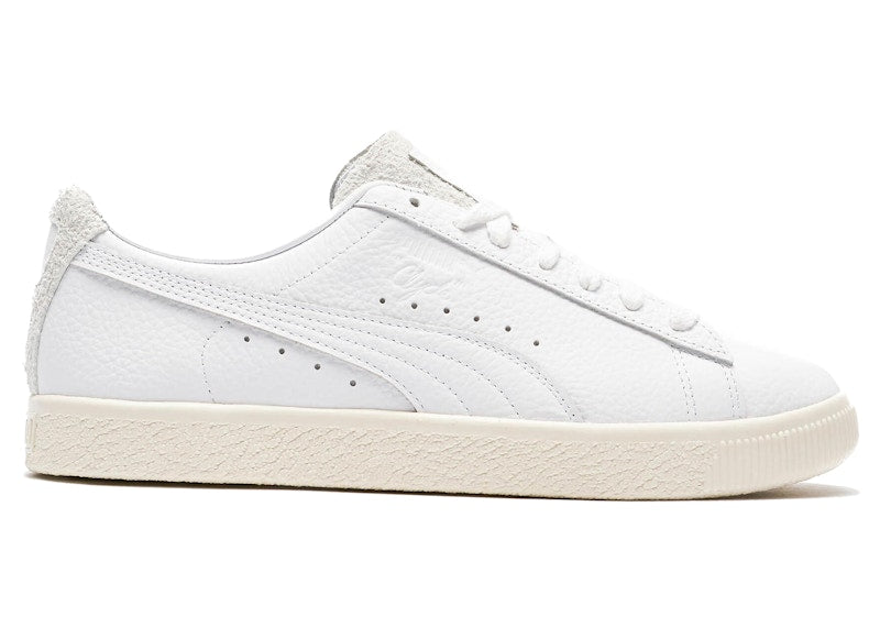Puma Clyde Premium White Frosted Ivory