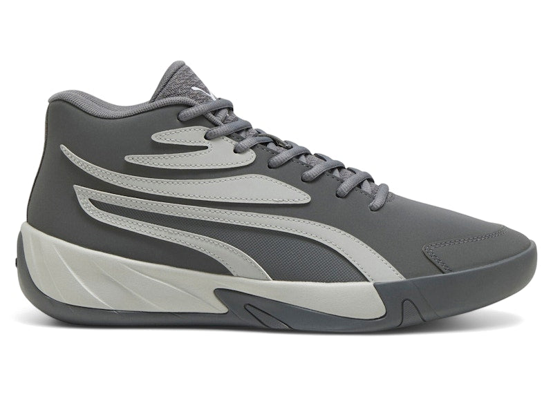 Puma Court Pro Nubuck Slate Metallic Silver