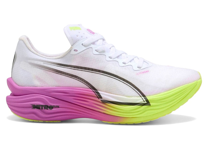 Puma Deviate Nitro Elite 3 White Pure Magenta (Women's)