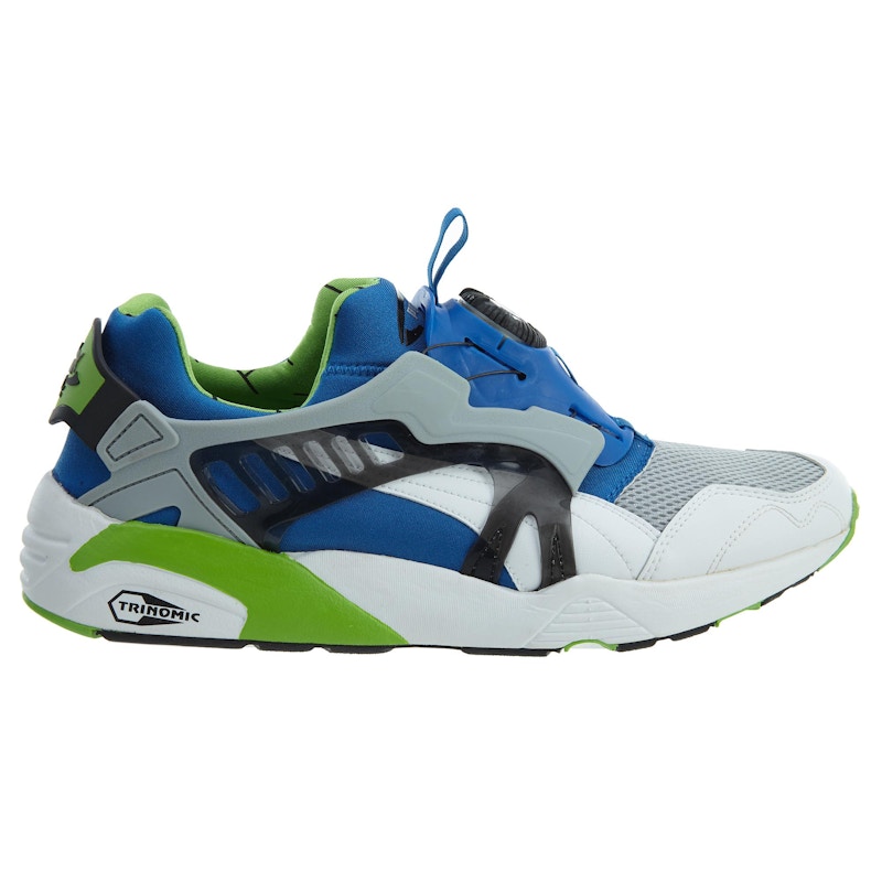 Puma Disc Blaze Og 1993 The List White-Snorkel Blue-Grn Flash