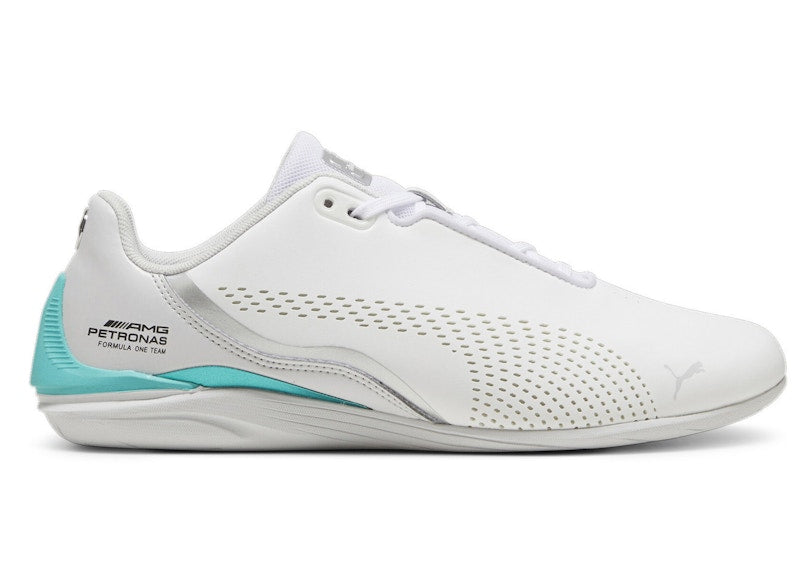 Puma Drift Cat Decima Mercedes AMG Petronas F1 White Sheen Green