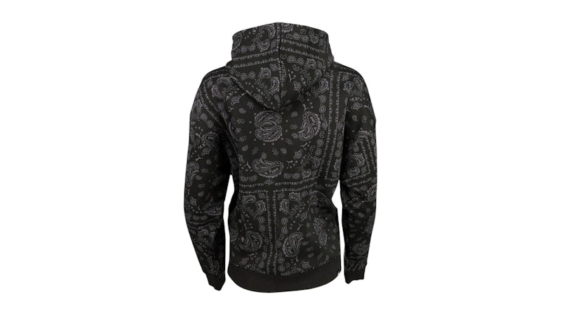 Puma Essential Paisley Hoodie Black
