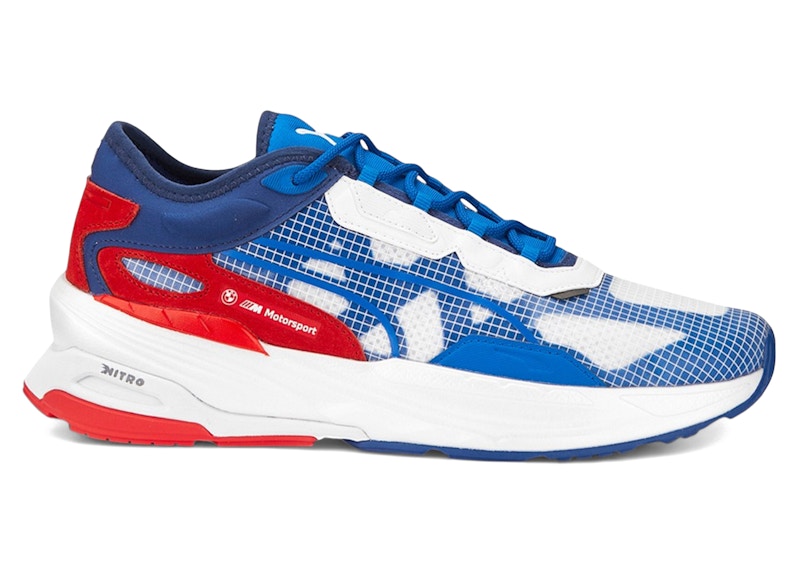 Puma Extent Nitro BMW Motorsport White Blue Red