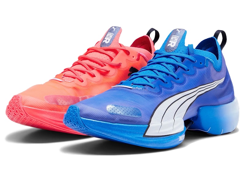 Puma Fast-R Nitro Elite Red Ultra Blue Mismatch