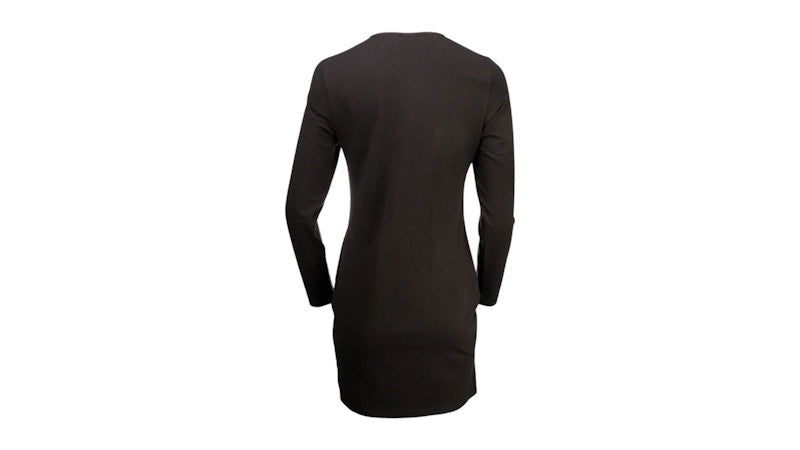 Puma Her Long Sleeve Trim Dress Black