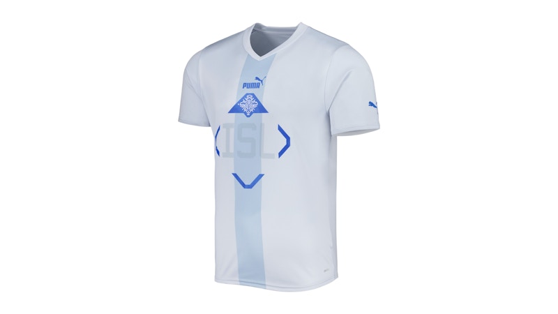 Puma Iceland National Team Puma 2022/23 Away Replica Jersey White