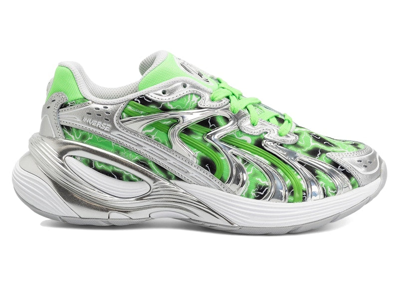 Puma Inverse RIPNDIP Silver Fluro Green