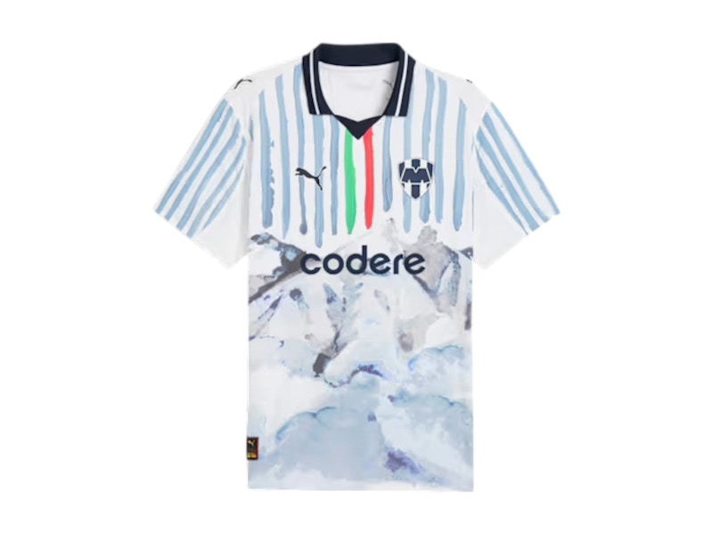 Puma KidSuper C.F. Monterrey Authentic Jersey White/Deep Navy