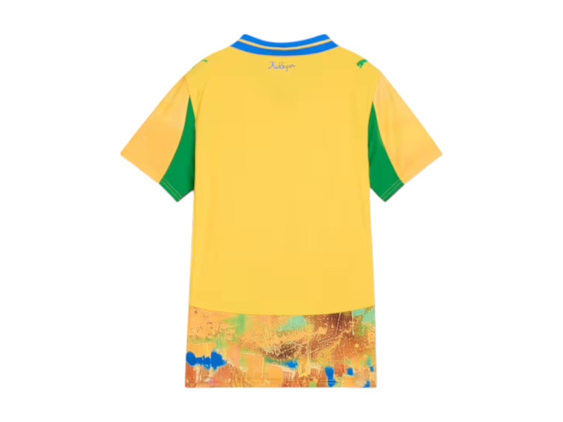 Puma KidSuper Women's Mamelodi Sundowns Replica Jersey Pele Yellow/Fast Green