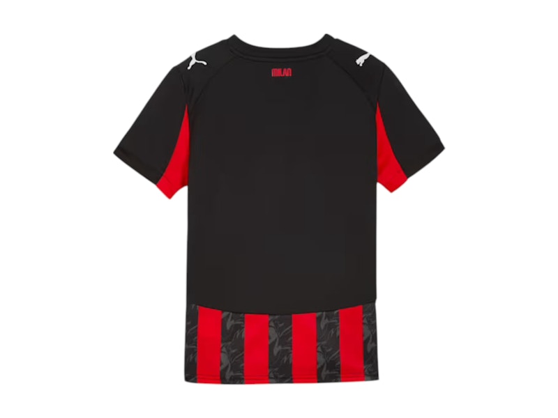 Puma Kids AC Milan '25/'26 Home Replica Jersey For All Time Red/Black