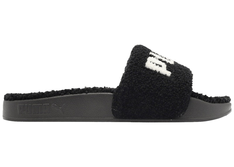 Puma Leadcat 2.0 Sherpa Slide Black White