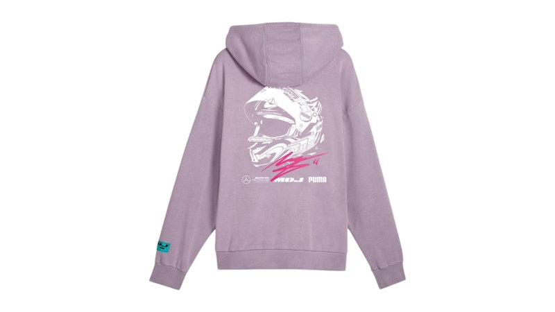 Puma MAPF1 Mad Dog Jones Graphic Pullover Hoodie Pale Plum