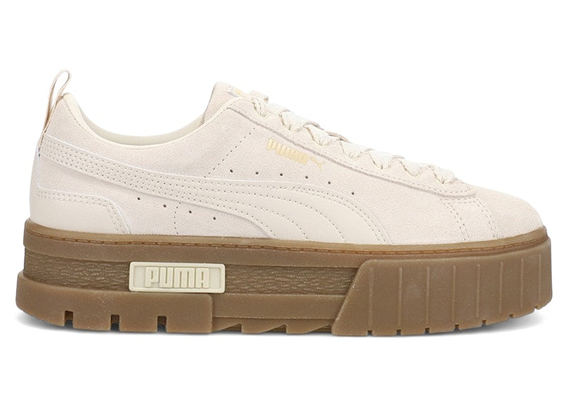 Puma Mayze Brushed Suede Alpine Snow (Women's)