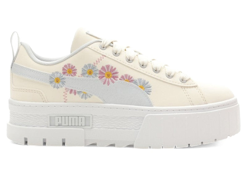 Puma Mayze Floral Embroidery Eggnog Arctic Ice (GS)
