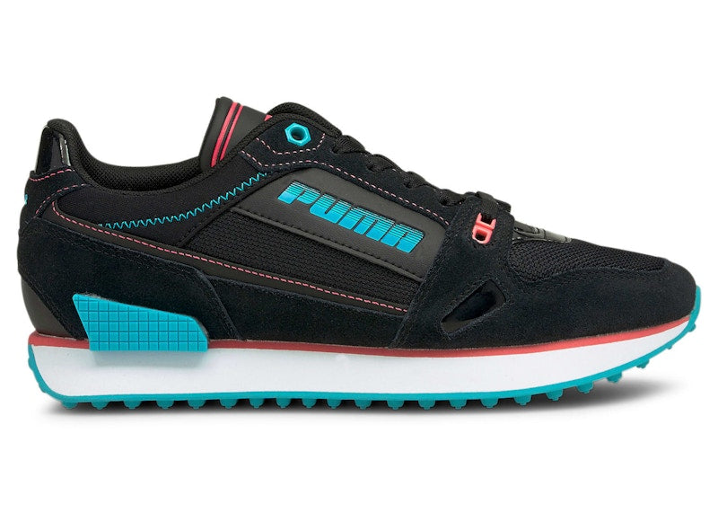 Puma Mile Rider Power Play Black Scuba Blue (Women's)