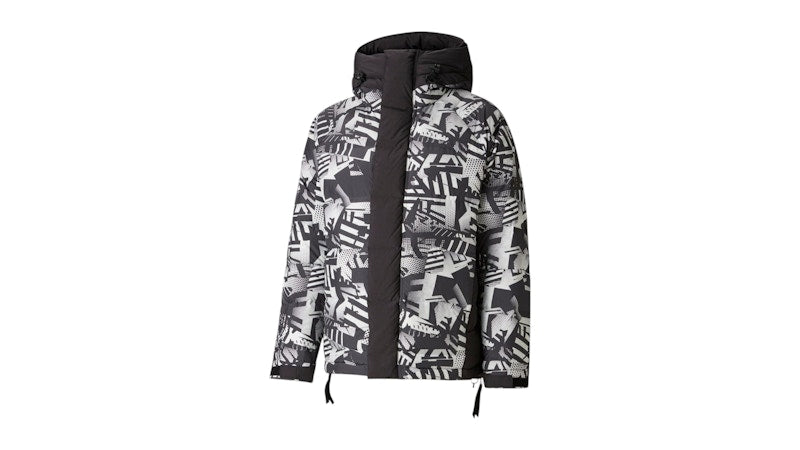 Puma Nemen X Storm Down Graphic Full-Zip Jacket White