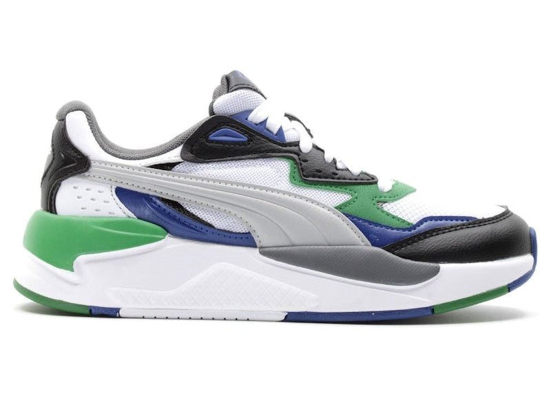 Puma X-Ray Speed White Cool Light Grey Black Archive Green (GS)