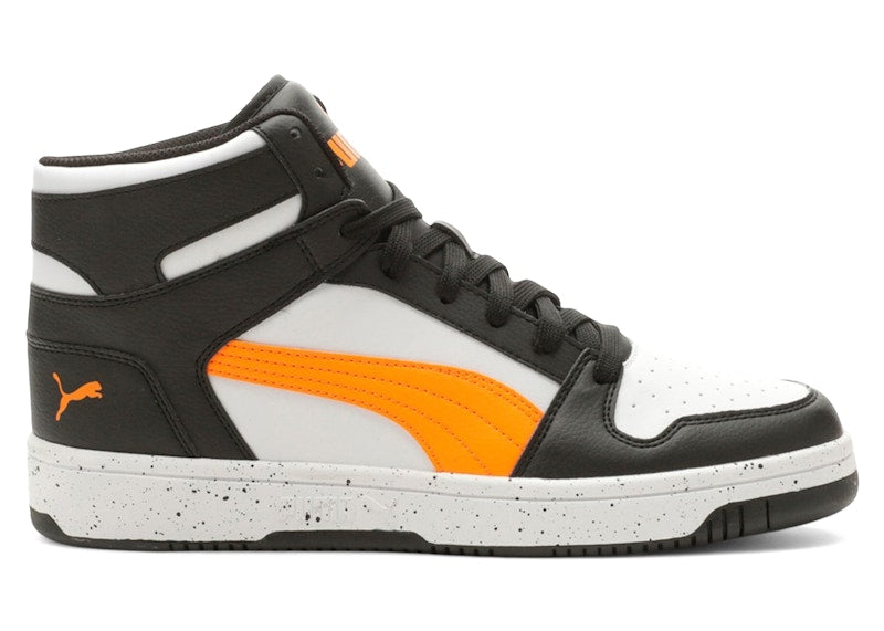 Puma Rebound LayUp SL Speckle White Rickie Orange Black