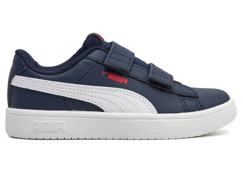 Puma Rickie Classic V Peacoat White Red (PS)