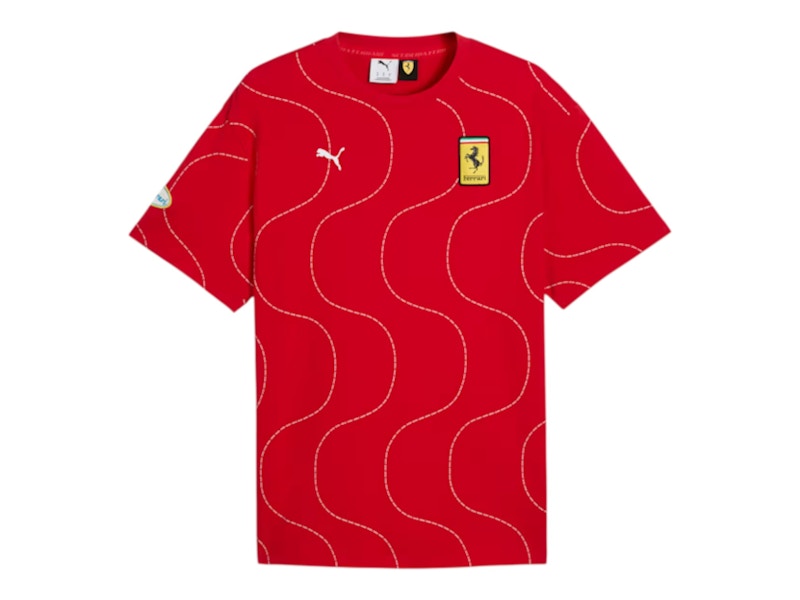 Puma Scuderia Ferrari HP Monza Tee Rosso Corsa