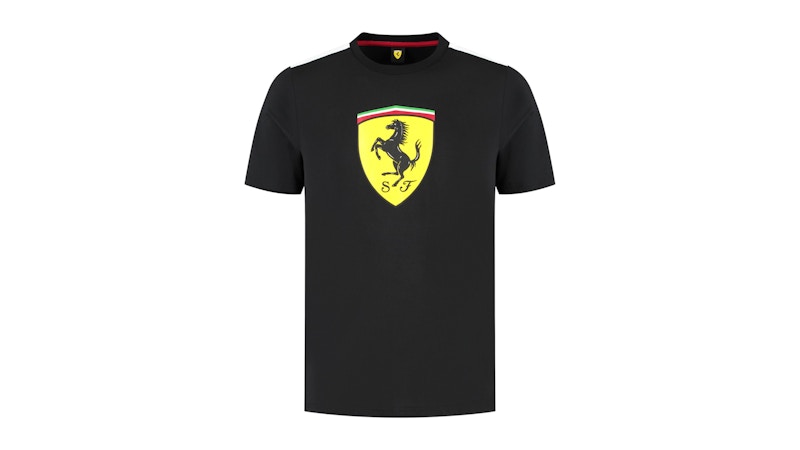 Puma Scuderia Ferrari Large Shield T-shirt Black