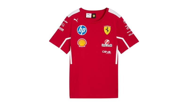 Puma Scuderia Ferrari Team T-shirt Red (2025)