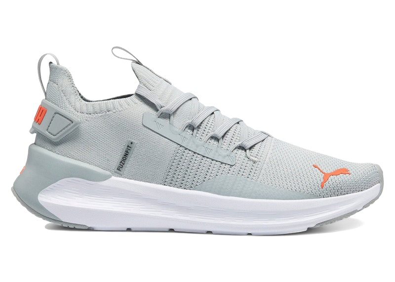 Puma Softride Symmetry Fuzion Cool Mid Grey Orange