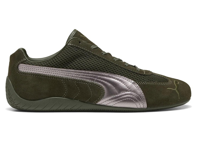 Puma Speedcat Premium Dark Olive Matte Silver